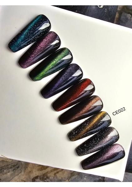 Kalıcı Oje 7d Cat Eye-022 Sarı 12 ml