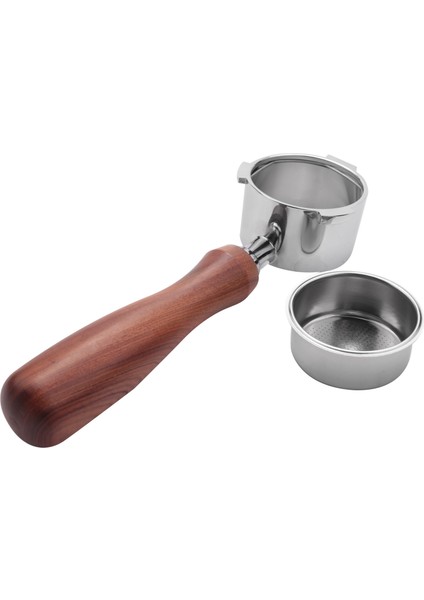 EC680/EC685 Kahve Makinesi Filtresi Için Dipsiz Portafilter 51MM, Üç Kulaklı Ahşap Saplı (Yurt Dışından) indirimleri