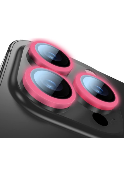 Buff iPhone 14 Pro Max / 14 Pro Neon Metal Lens Koruyucu Pink fiyatları