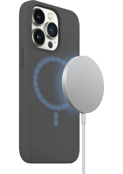 Buff iPhone 15 Pro Max Magsafe Rubber Fit Gray