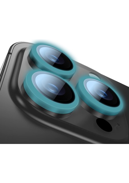 Buff iPhone 15 Pro Max / 15 Pro Neon Metal Lens Koruyucu Sky Blue fiyatları