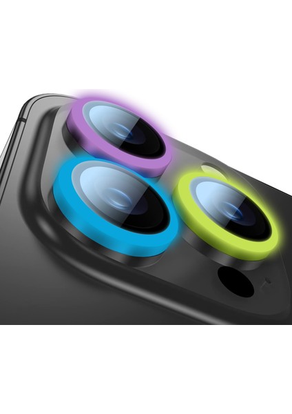 Buff iPhone 15 Pro Max / 15 Pro Neon Metal Lens Koruyucu Mix fiyatları