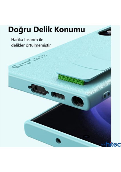 Samsung Galaxy S24 Uyumlu Premium Case Parmak Askılı Telefon Kılıfı Pembe WNE1093