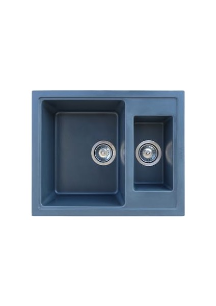Vinox Antrasit Tezgah Altı Granit Eviye 60X50 VX012