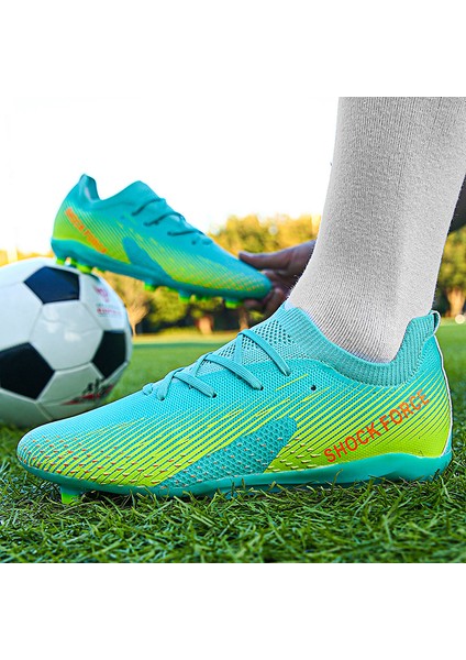 Fg/ag Futbol Ayakkabısı Erkek Krampon Kaymaz Aşınmaya Dayanıklı (Yurt Dışından) modelleri