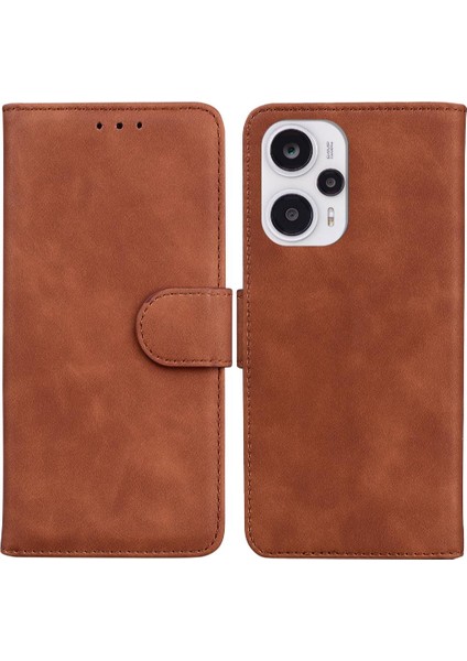 Xiaomi Redmi Not 12 Turbo Için Flip Case Standı Tutucu Premium Pu Deri (Yurt Dışından)