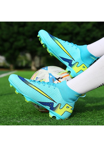 Erkek Fg/ag Futbol Ayakkabısı Spor Ayakkabı Krampon Futsal Futbol Ayakkabısı Çocuk Erkek Çocuk (Yurt Dışından) modelleri