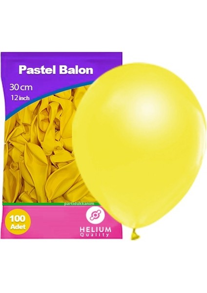 Sarı Balon 100 Adet