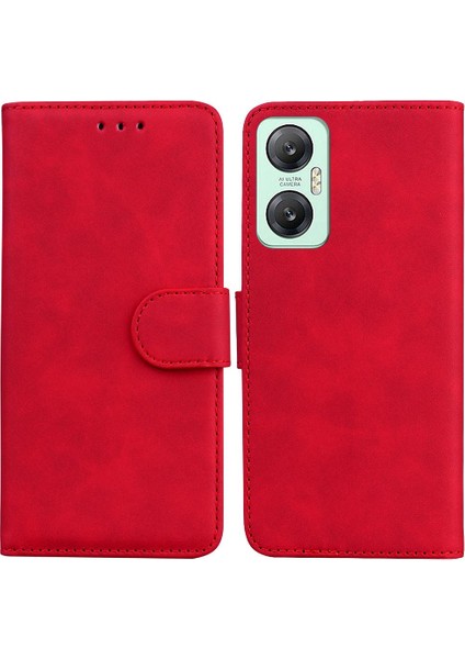 Infinix Sıcak 20 5g Için Flip Case Standı Tutucu Manyetik Kart Yuvası Premium Pu (Yurt Dışından)