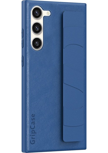 Samsung Galaxy S24 Uyumlu Premium Case Parmak Askılı Telefon Kılıfı Lacivert WNE1091