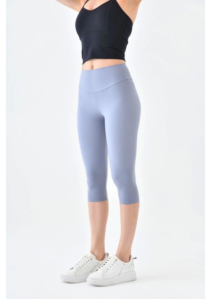 Yüksek Bel Toparlayıcı Diz Altı Kapri Tayt Capri indirimleri