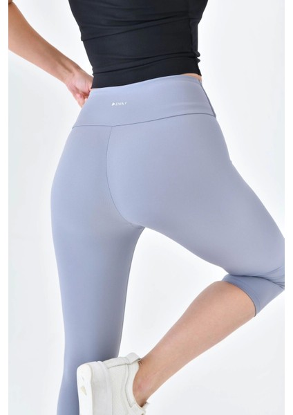 Yüksek Bel Toparlayıcı Diz Altı Kapri Tayt Capri fiyatları