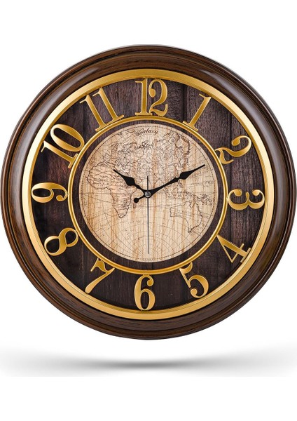 Fındık Kasa Gold Rakamlı Duvar Saati 44.5 cm fiyatları