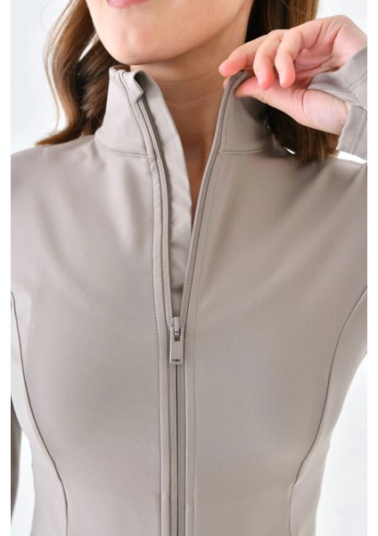 Ekru Comfort Light Warm Ceket Sporcu Hırkası modelleri