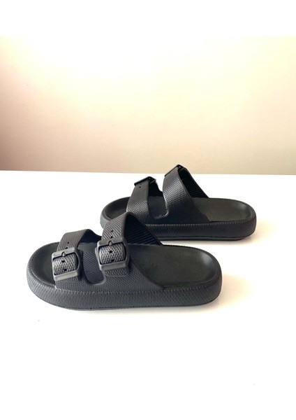 Plaj Havuz Bahçe Deniz Yazlık Yumuşak Kalın Tabanlı Çift Bant Unisex Günlük Terlik modelleri