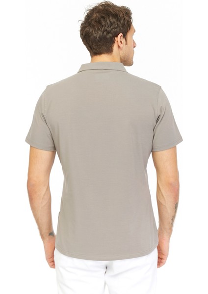 Erkek Polo T-Shirt Ostendo Kahverengi indirimleri