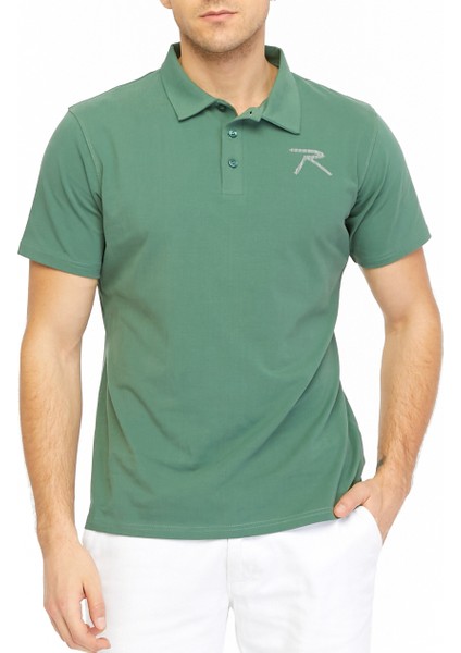 Erkek Polo T-Shirt Ostendo Haki