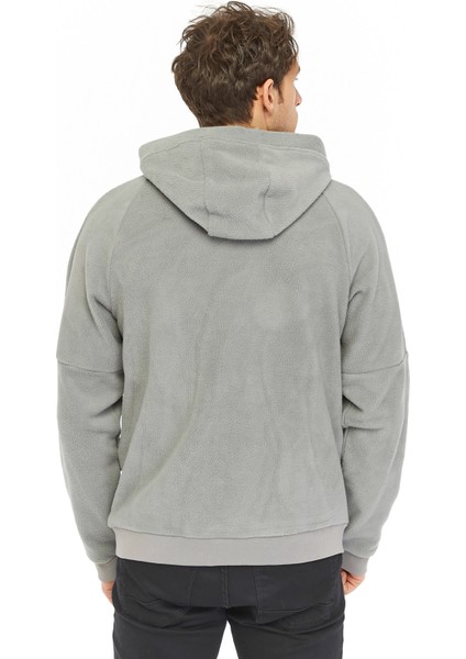Erkek Kapüşonlu Polar Sweatshirt Dıves Gri fırsatları