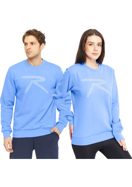 Unisex Sweatshirt Saturo Mavi