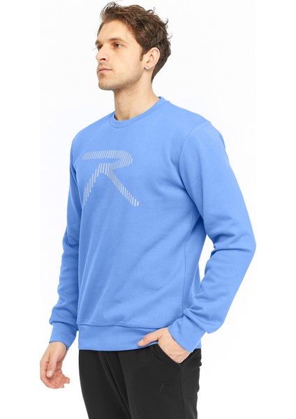Unisex Sweatshirt Saturo Mavi