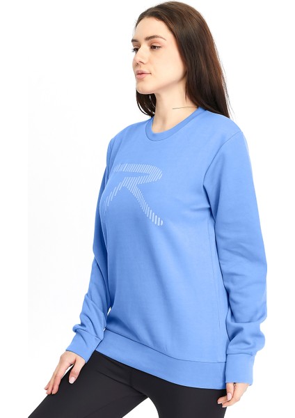 Unisex Sweatshirt Saturo Mavi
