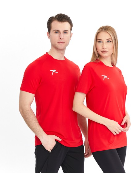 Unisex T-Shirt Valde Kırmızı
