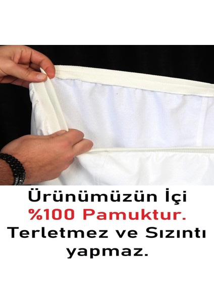 %100 Pamuk Yeni Nesil Yıkanabilir Lastikli Hasta Külotu Slip Hasta Külotu Mesane Külotu Emici Külot fiyatları
