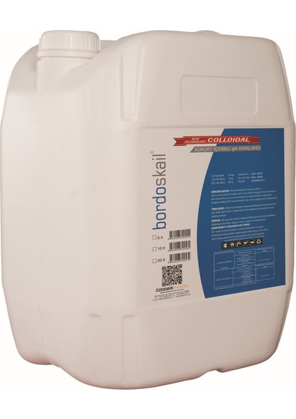 Özdemir Pharma Colloidal Bordoskail 20 Litre Bitki Gübresi