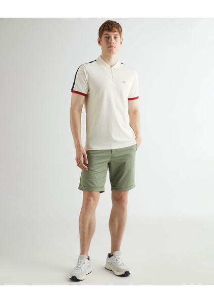 Erkek Krem Regular Fit Renk Bloklu Polo 2424123T.130 modelleri