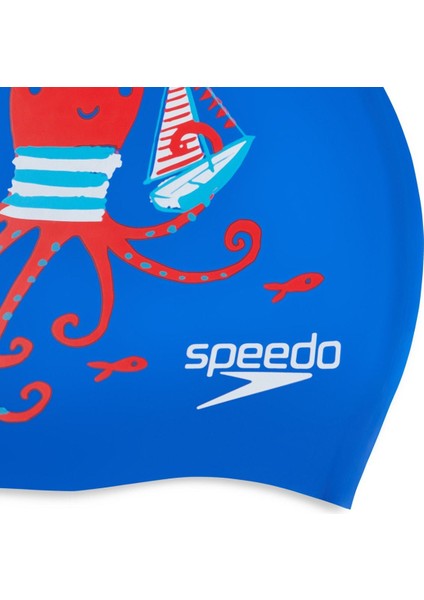 Speedo Slogan Prt Cap Ju Mavi Çocuk Bone