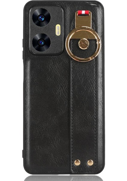 Realme C55 Uyumluluk Premium Pu Deri Kolaylık Bilek Için Kılıf (Yurt Dışından) fırsatları