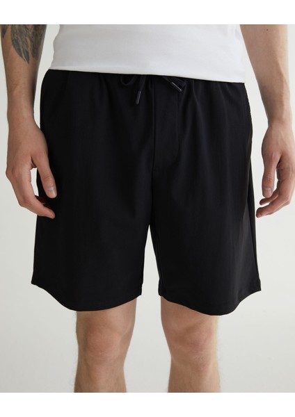 Erkek Siyah Regular Fit Şort 2724139T.5