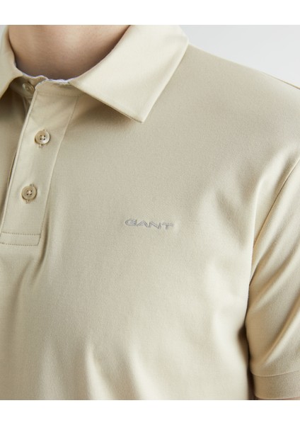 Erkek Bej Slim Fit Logolu Polo 2013034.239 indirimleri