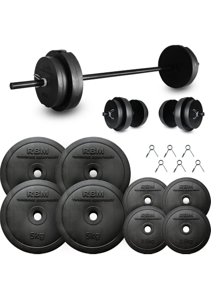 Aydın Sport 35 kg Dambıl Seti (Dumbell) Ağırlık Seti