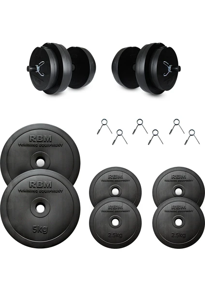 Aydın Sport 20 kg Dambıl Seti (Dumbell) Ağırlık Seti