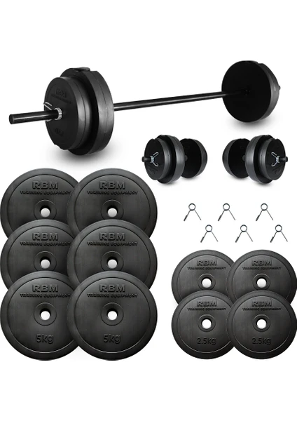 Aydın Sport 45 kg Dambıl Seti (Dumbell) Ağırlık Seti