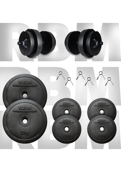 20 kg Dambıl Seti (Dumbell) Ağırlık Seti