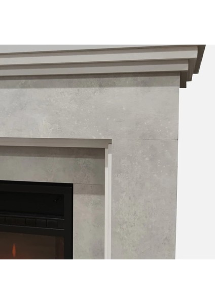 Retro Desenli Şömine 1800W IF34 fırsatları