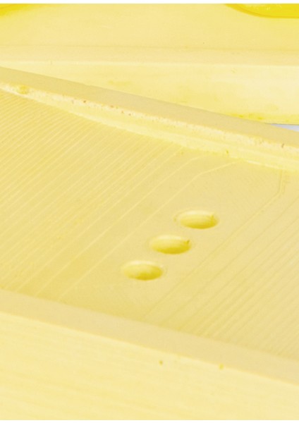 Lemon Limon Sarı 4'lü Beton Diş Fırçalığı Sabunluk Mumluk ve Tepsili Banyo Seti