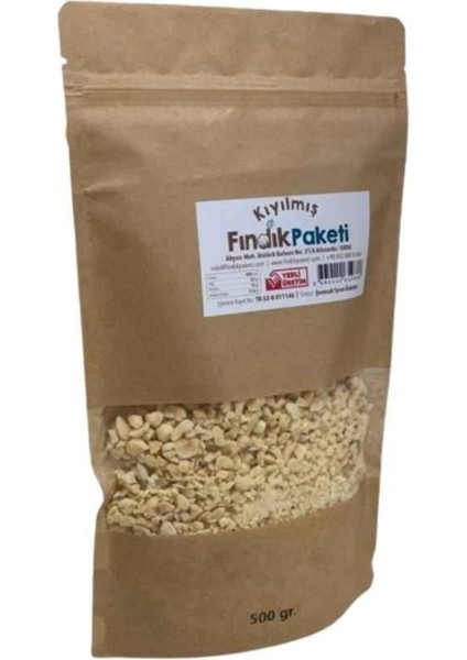 Kavrulmuş Kıyılmış Fındık (Pirinç) Doypack 1.kalite Glutensiz Taze Yeni Mahsul 500GR fiyatları