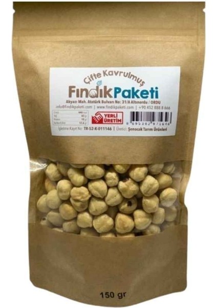 Çifte Kavrulmuş Iç Fındık Iri Taneli Iri Boy Çıtır Iç Fındık %100 Taze Lezzetli Yeni Mahsul 150GR