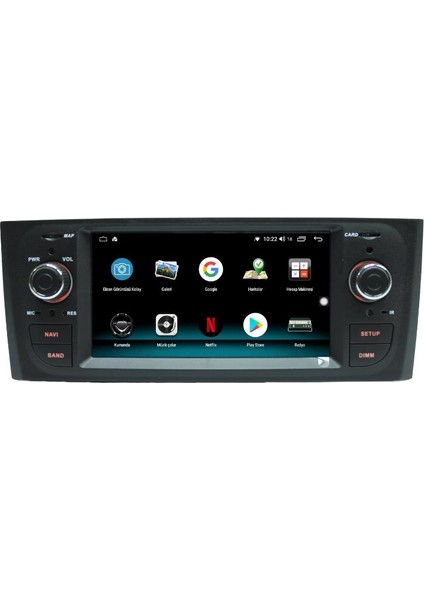 Araç Multimedya Fiat Linea Old Universal - Ty / 2 GB Ram 32 GB HDD / 6 Inch Ekr. Carplay And. 13 Double Teyp - Navigasyon Cihazı Myw