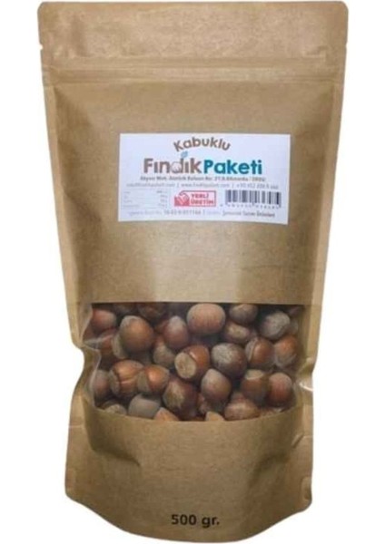 Yöresel 500G 1.kalite Kabuklu Fındık Tombul Organik Yağlı Taze Iri Taneli Büyük Boy Kabuklu Fındık