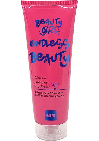 Beauty Girl Saç Kremi Biotin Kolajen 250 Ml