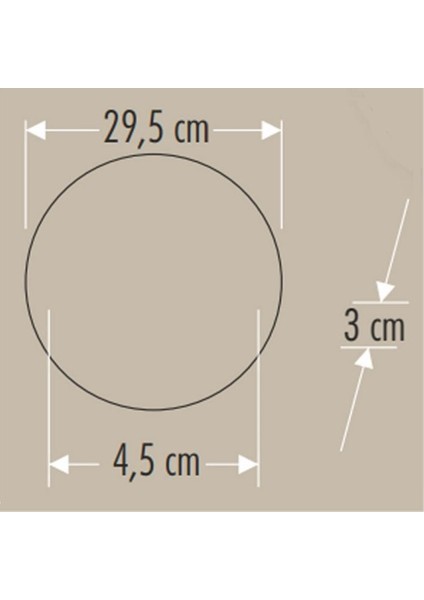 55W x Plus LED Panel Sıva Üstü (Günışığı) Cat CT-5665G
