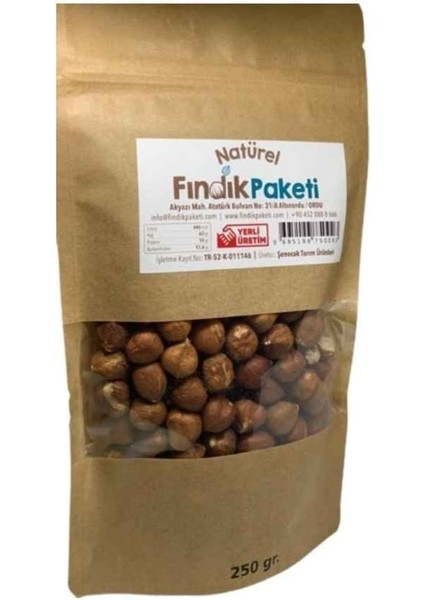 Bi Fındık Naturel Iç Fındık Iri Boy Çiğ Fındık Içi %100 Taze Lezzetli Yeni Mahsul Çerez Tuzsuz Doypack 250 gr