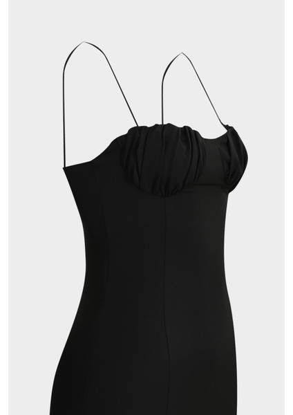 Premium Ip Askılı Mini Dokuma Kalem Kadın Elbise modelleri