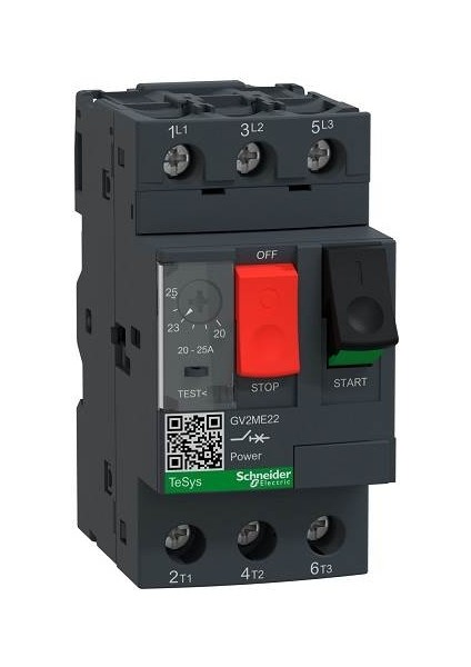 Motor Koruma Şalteri 20-25A Tesys Sn GV2ME22