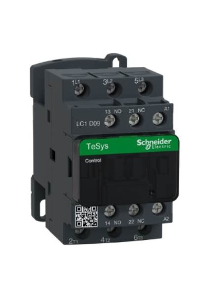 4kw 9A 1na+1nk 220VAC Kontaktör Tesys Deca Sn LC1D09M7