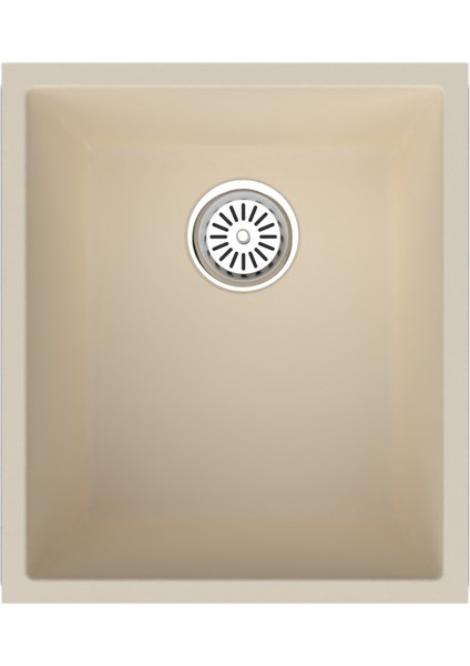 Bej Tek Göz 44x38 Cm T.Altı,Üstü,Sıfır Granıt Evye Gr38